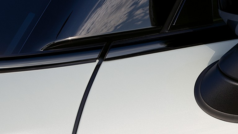 MINI 3 portes Electric- Bande de finition- piano black