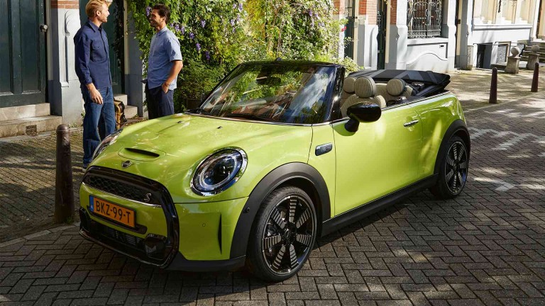 MINI Cooper S Cabrio – vue avant – comparaison entre modèles