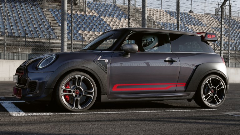 MINI John Cooper Works GP – autocollants latéraux – chili red